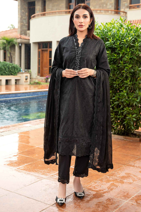 3 Piece Unstitched - Signature Minakari Lawn Suit - SM-101