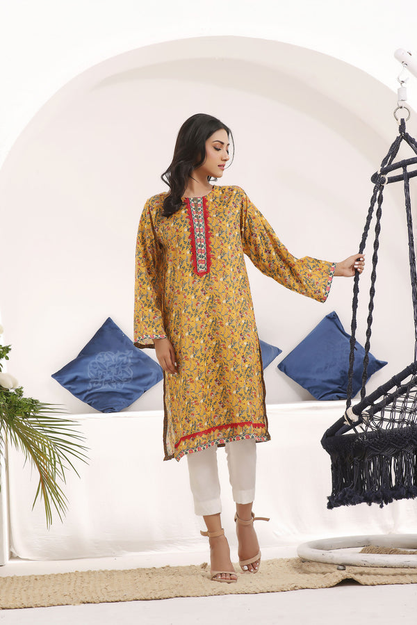 1 Piece Stitched Kurti - Omnia 07