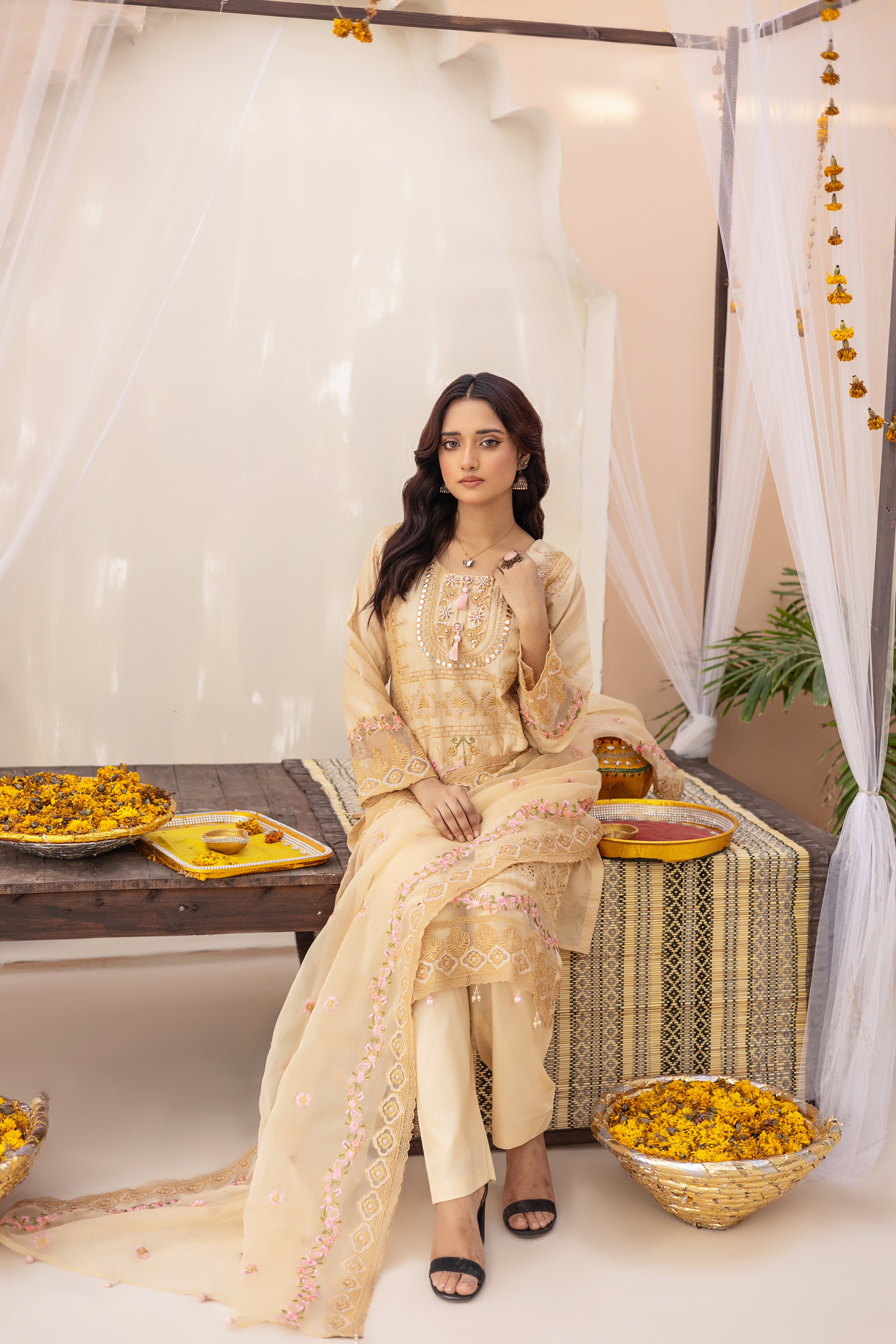 Khusboo-Semi Stitched Lawn